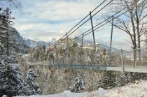 Im Winter ist die Brücke ebenso geöffnet. • © highline179